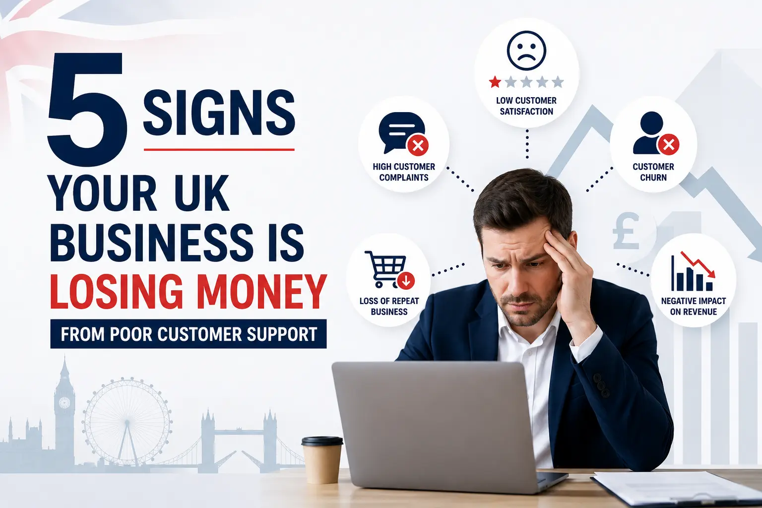 5 Signs Your UK Business Is Losing Money From Poor Customer Support
