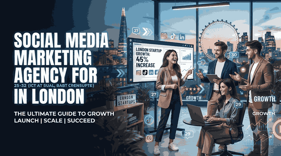 Social Media Marketing Agency for Startups in London