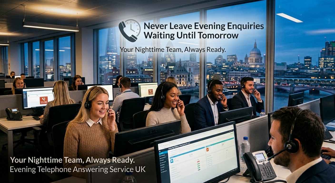 Evening Telephone Answering Service UK