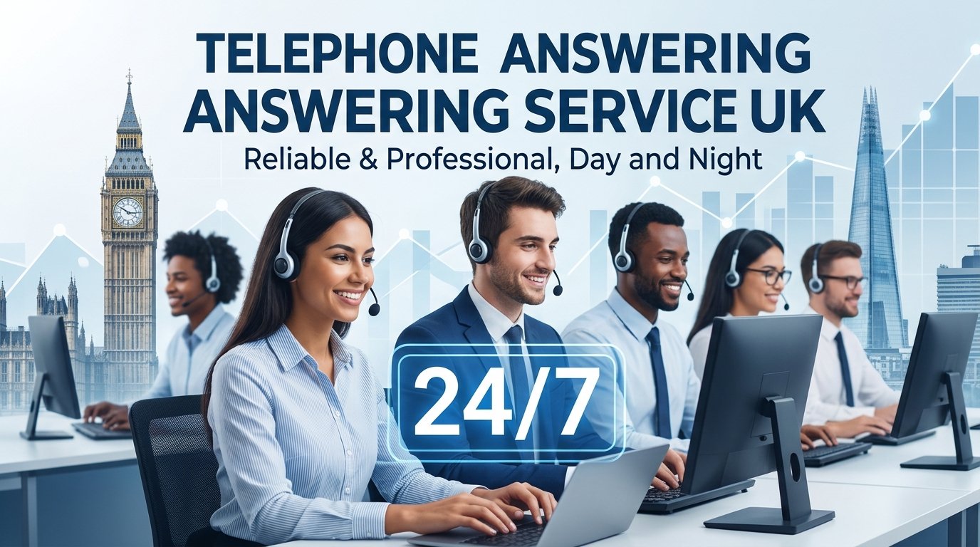 24/7 Telephone Answering Service UK