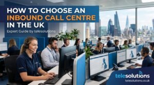create a featured image or this post How to Choose an Inbound Call Centre in the UK - telesolutions